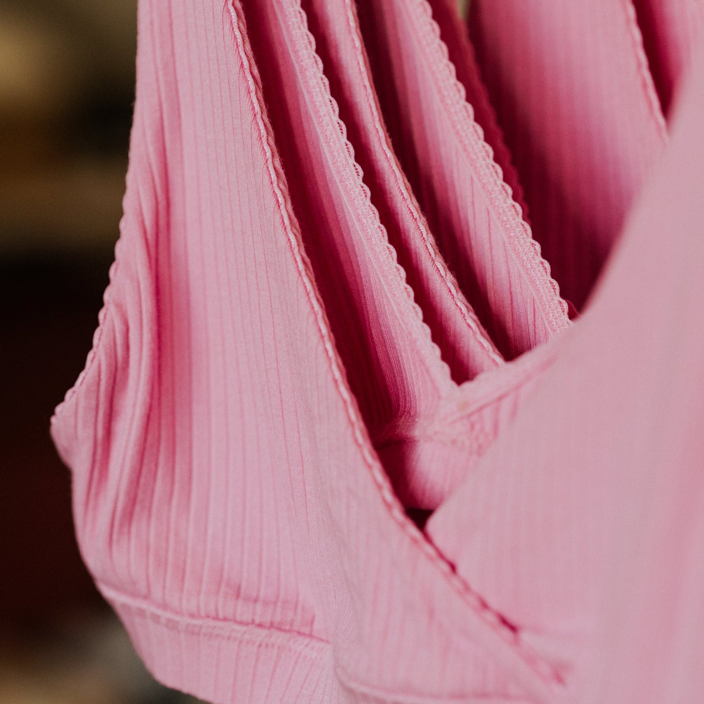 Jess Bralette - Punky Pink